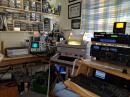 The station is contemporary except fro the 70 RTTY Equipment -

BARTG ST-5 Expanded - Constructed from BARTG PCBs during 2018
Trio Scope for tuning
Creed 6S/5 tape reader
Creed 444 with 45 baud gears


